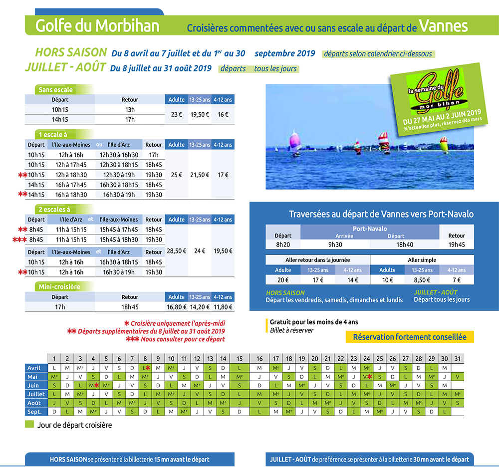 petit bateau tours horaires